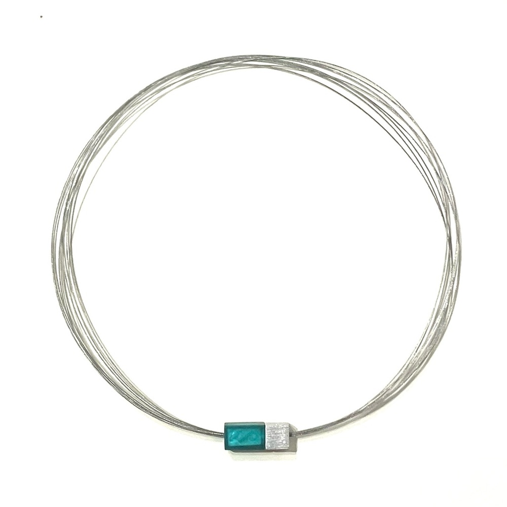 Modernist Magnetic Clasp Necklace